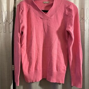White Stag Women’s  Pink V-Neck Sweater